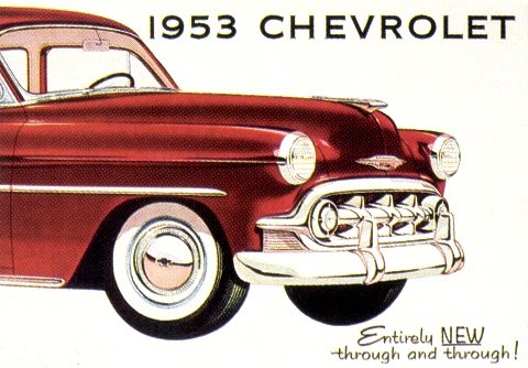 1953 Chevrolet Auto Advertising